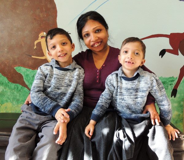 Neena Nizar and family